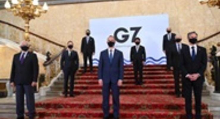 Опубликован итоговый документ по встрече G7