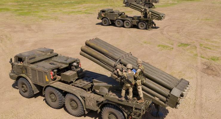 ВСУ провели тренировку расчетов "Ураганов" возле оккупированного Крыма