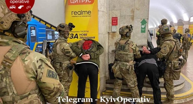Взрыв и заложники: в киевском метро прошли учения СБУ