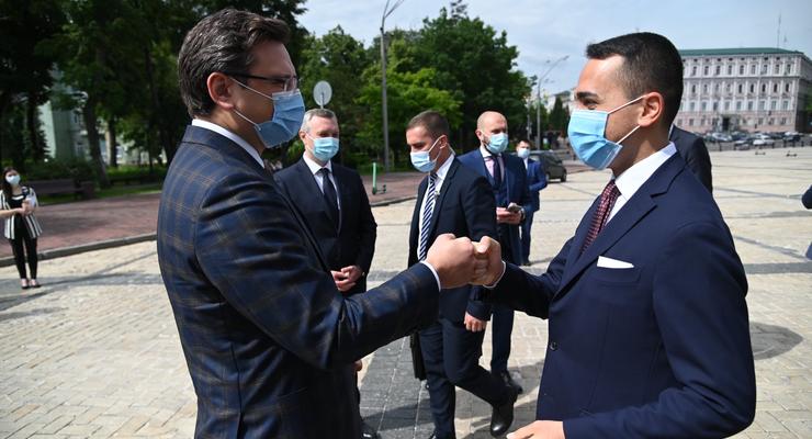 "Контакты в контракты": Украину впервые посетил глава МИД Италии