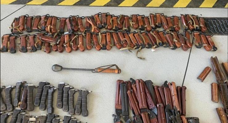 Из Украины пытались вывезти комплектующие к оружию