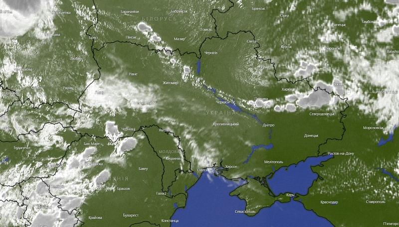 Карта погоды / Укргидрометцентр / Facebook