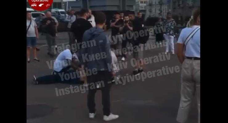 В Киеве произошла драка со стрельбой