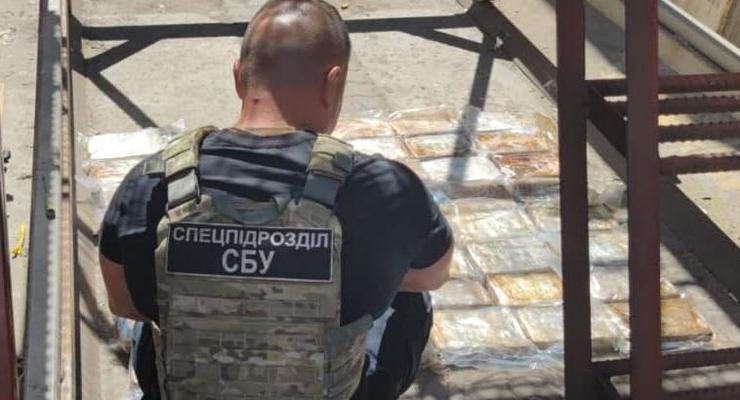 В Одесском порту изъяли 50 кг кокаина