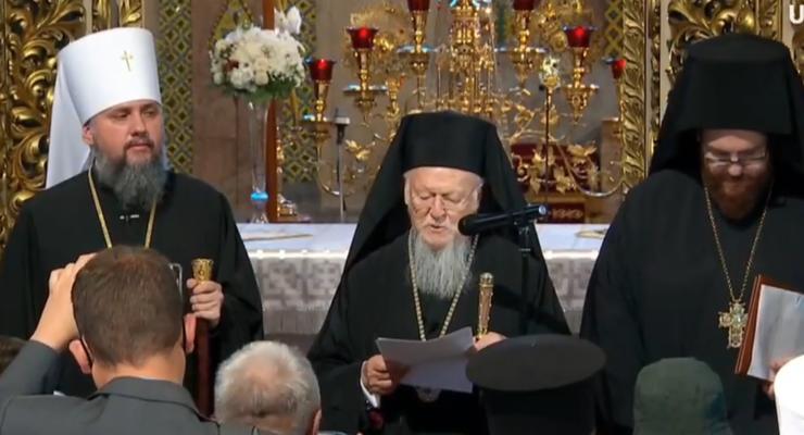 В Киеве прошла молитва с участием Вселенского патриарха
