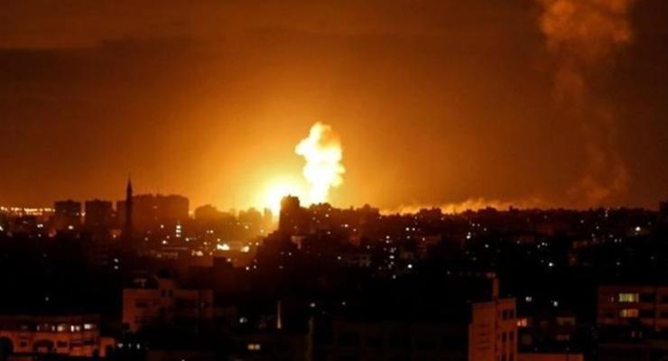 ВВС Израиля обстреляли ракетами сектор Газа