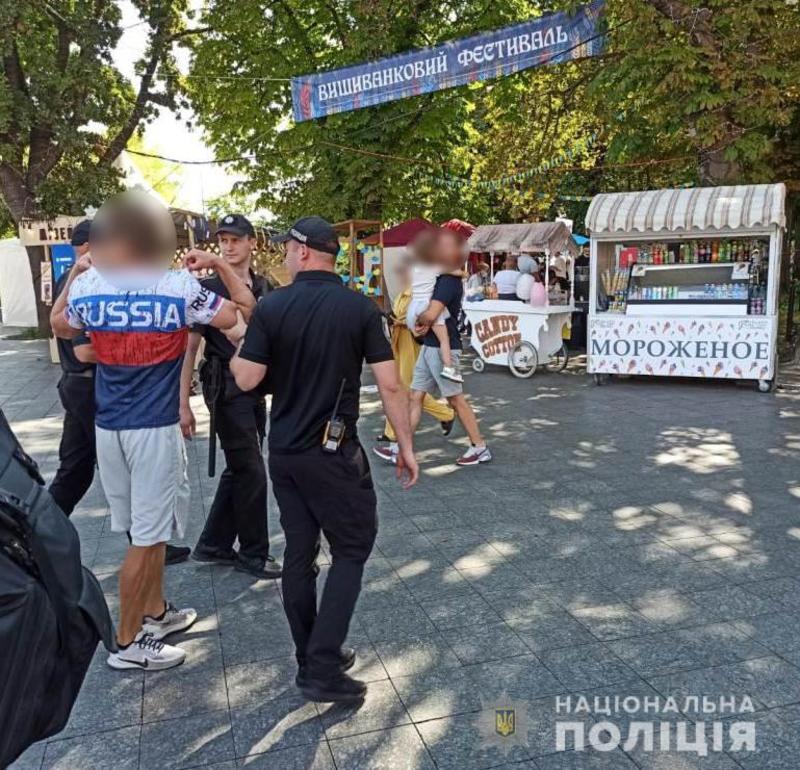 В Одессе иностранец пытался устроить провокацию / od.npu.gov.ua