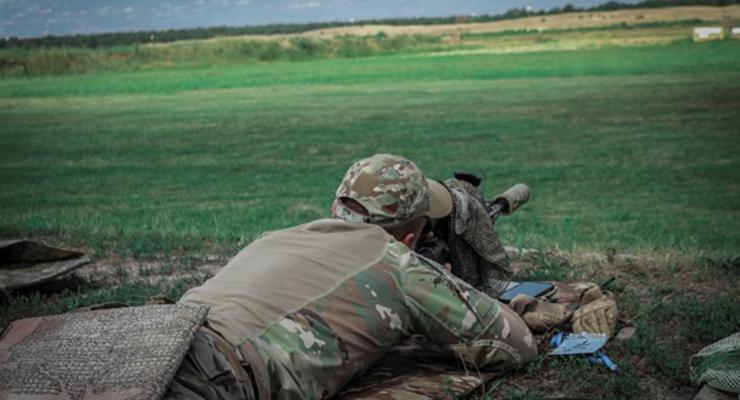 В Киевской области снайперы Нацгвардии прошли подготовку по системе НАТО