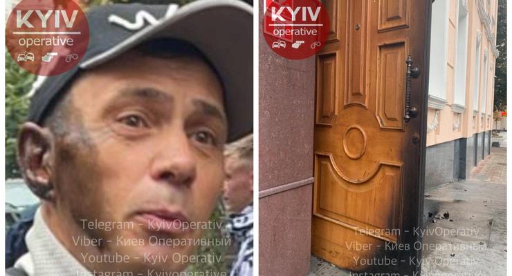 В Киеве неизвестный кинул коктейль Молотова в офис омбудсмена Денисовой
