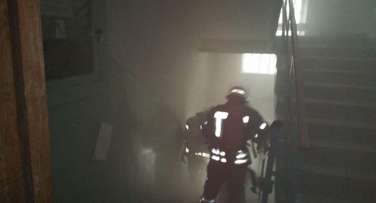 В Волновахе произошел пожар в больнице, эвакуировали 110 человек