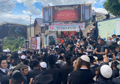 В Умани 15 тысяч хасидов участвовали в массовой молитве