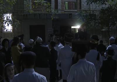 В Умани произошел пожар в квартире с хасидами