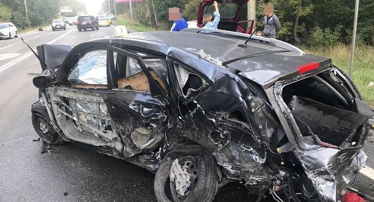 Массовое ДТП на Столичном шоссе: водителю сообщили о подозрении