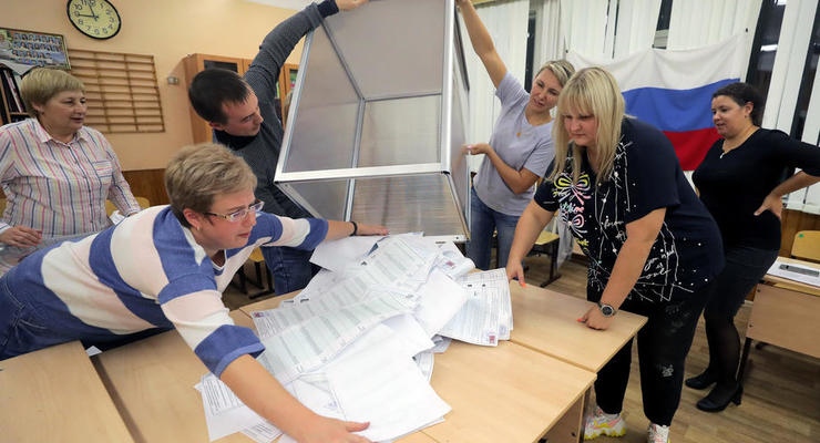 Оккупанты объявили результаты "выборов" в Крыму