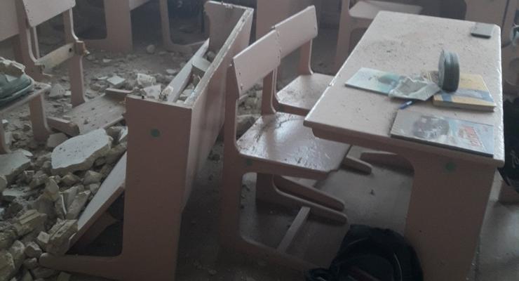 В школе под Черниговом во время уроков обвалился потолок
