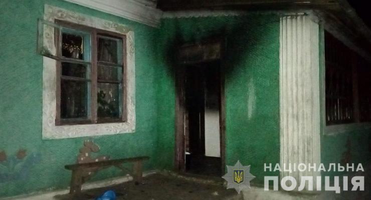 Под Одессой дети ради развлечения подпалили дом