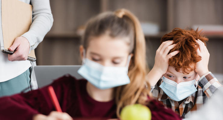 В Украине рекордная COVID-заболеваемость среди детей за время эпидемии