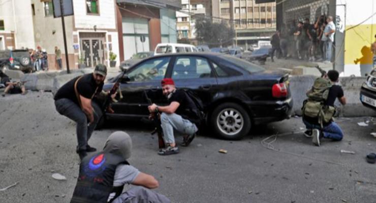 В Бейруте произошла стрельба на акции протеста, есть погибшие