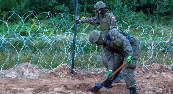 Польша построит стену на границе с Украиной