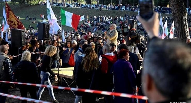 В Риме протестовали против ультраправой партии