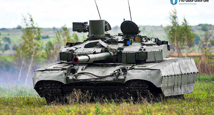 Украина отправила в США новый танк "Оплот"