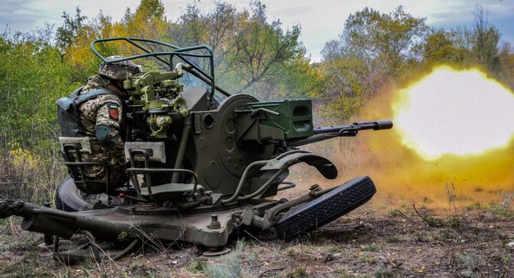 На Донбассе боевики два раза обстреляли позиции ВСУ