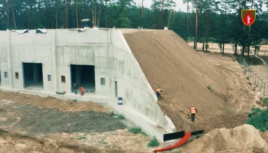 В Минобороны показали новые безопасные хранилища боеприпасов