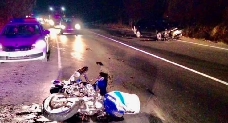 Под Киевом в ДТП погиб 18-летний мотоциклист