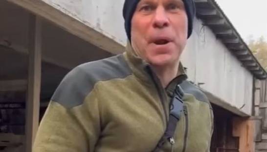 Кива отметил день освобождения Киева расстрелом портрета Бандеры