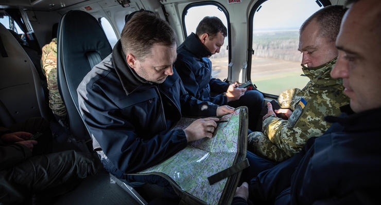 Монастырский проверяет надежность украинской границы от мигрантов