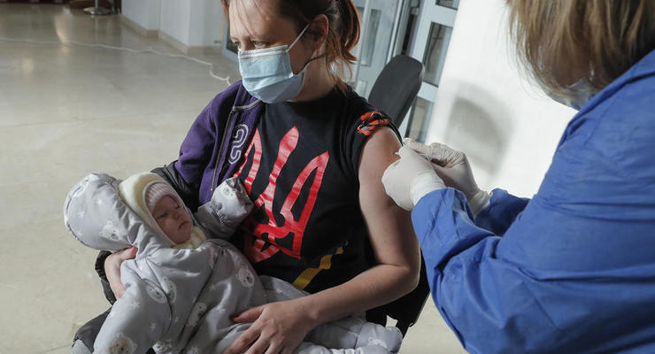 COVID-вакцинация в Украине: Еще 279 тыс человек привили за сутки