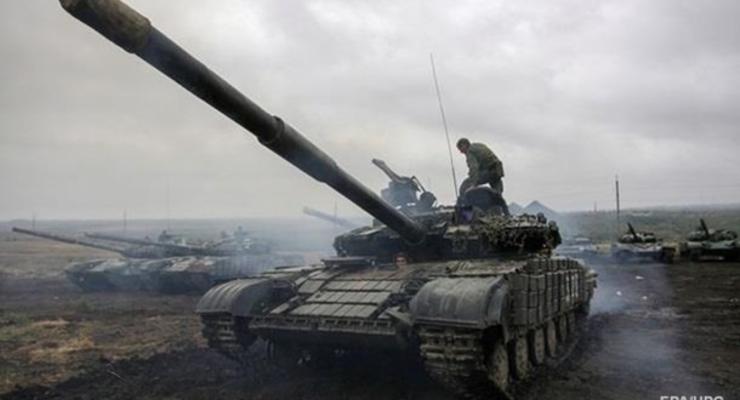 ОБСЕ обнаружила десятки танков на неподконтрольной территории