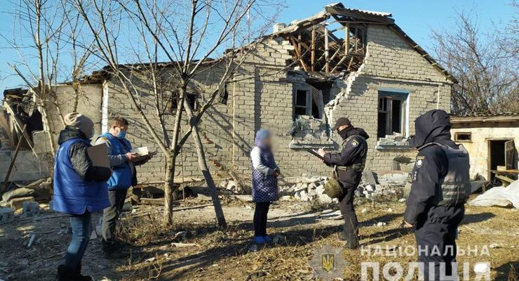 Боевики на Донбассе обстреляли село Невельское
