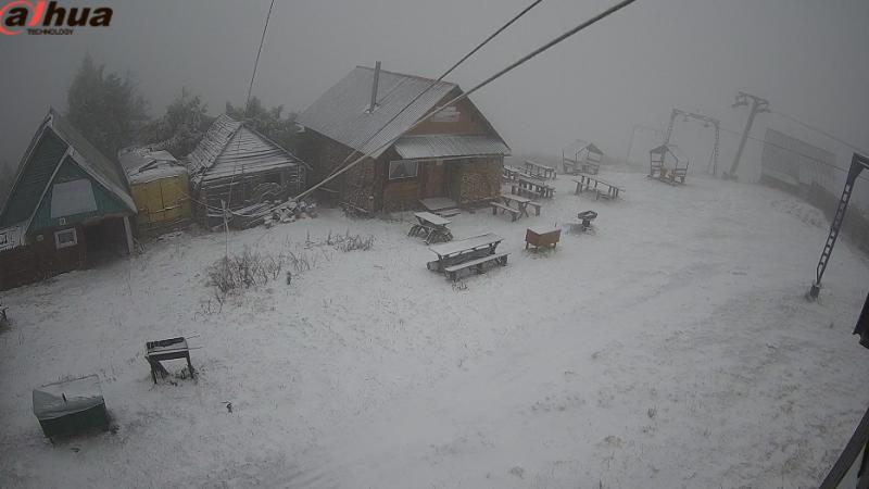 На Западной Украине выпал снег / snig.info