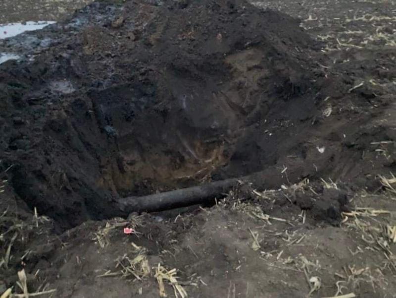 Авария на нефтепроводе в Сумской области / t.me/deionline