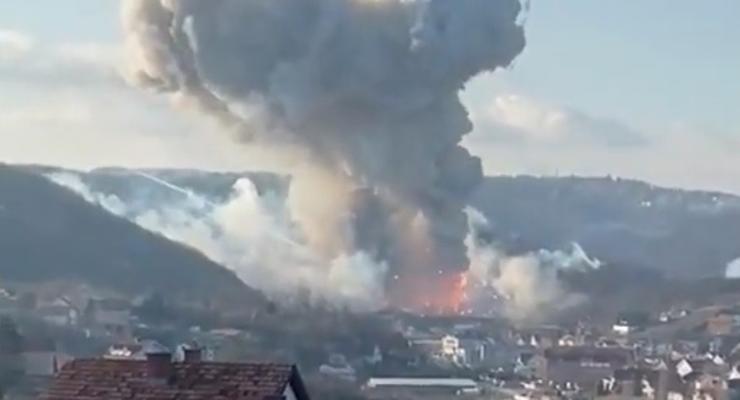 В Сербии взорвался ракетный завод, есть погибшие