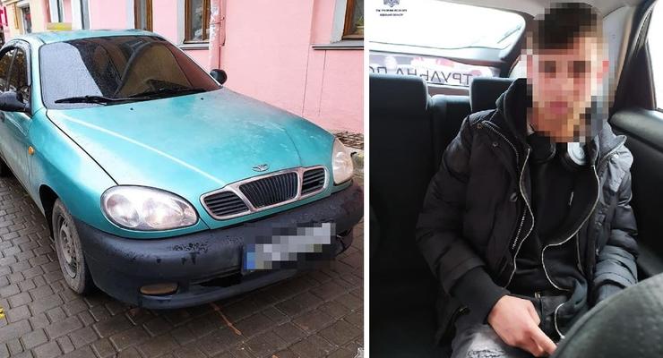 В Одессе подросток угнал машину и устроил гонки с полицией