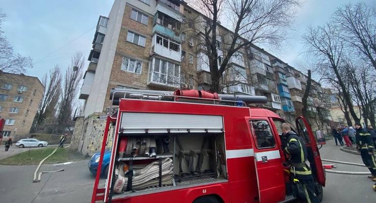 В Киеве взорвался газ в пятиэтажке