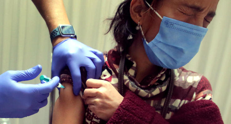 COVID-вакцинация в Украине: 28 ноября привили почти 100 тыс человек