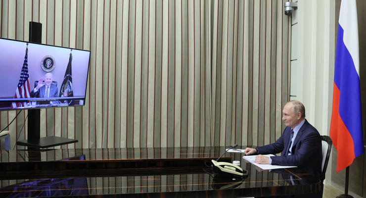 В Кремле удовлетворены видеоформатом переговоров Путина и Байдена