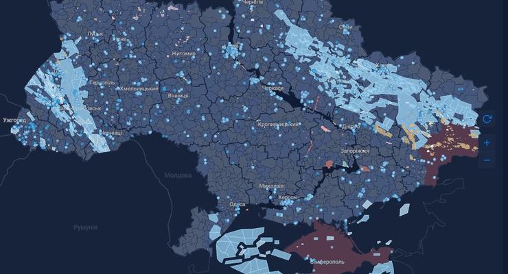 В Украине появилась онлайн-карта использования недр