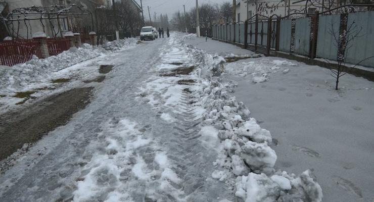 Черный снег в Прикарпатье: Названа причина феномена