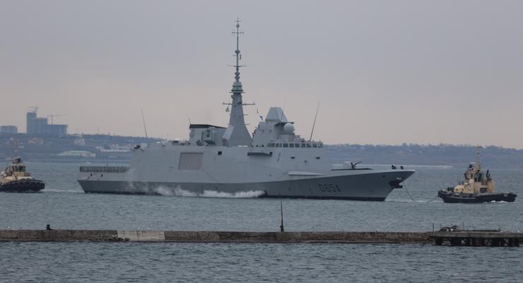 В Одессу прибыл фрегат НАТО: Способен уничтожать подлодки и корабли
