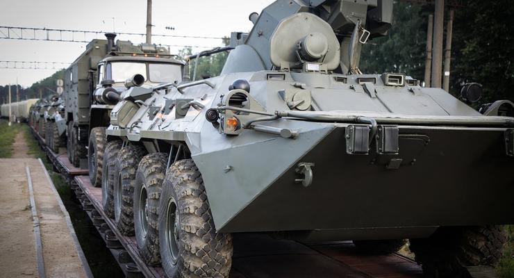 На Донбассе боевики выдвинули к передовой 168 единиц боевой техники
