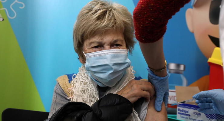 COVID-вакцинация в Украине: За сутки сделали 36 тыс прививок