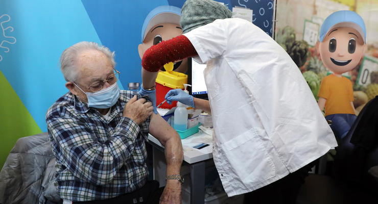 COVID-вакцинация в Украине: За день привили еще 104 тыс человек