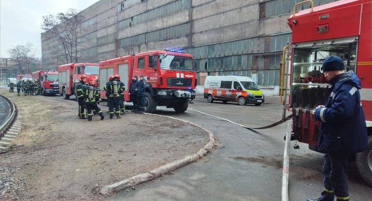 В Мариуполе произошел пожар на заводе "Азовсталь"