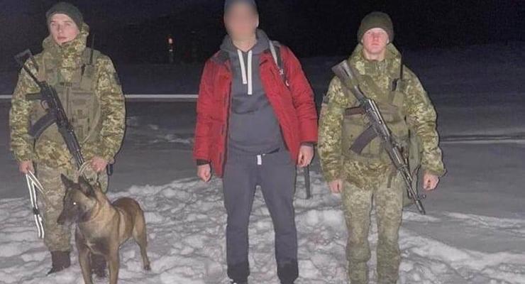 В горах Закарпатья задержали украинца, который пешком шел в Польшу