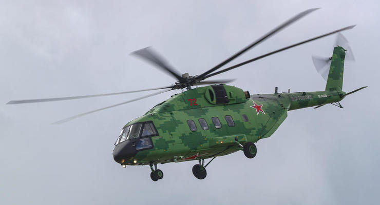 Россия концентрирует военные вертолеты у границы с Украиной