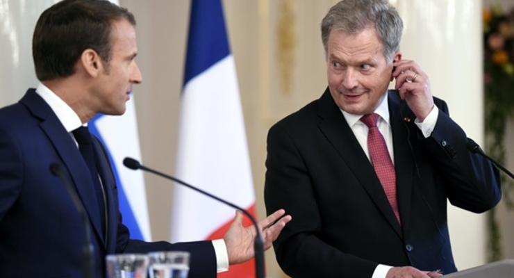 Лидеры Франции и Финляндии обсудили Украину